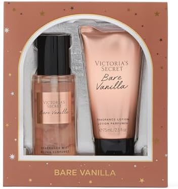 Victoria's Secret Bare Vanilla Mini Fragrance Duo Gift Set, Notes