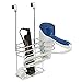 iDesign Classico Over-Cabinet Hair Care Tools Holder for Hair Dryer, Flat Iron, Curling Wand, Straightener – Chromethumb 3