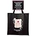 Abbey Gift Cathedral Art (Abbey & CA Gift) Nurses TLC Tote Bag, 16 x 16, Black