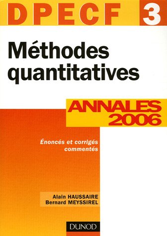 Méthodes quantitatives