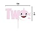 OMG Party Factory - Cute Shark Baby Cake Topper 2nd Birthday