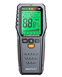 Pinless Moisture Meter for Drywall MESITOOL Digital