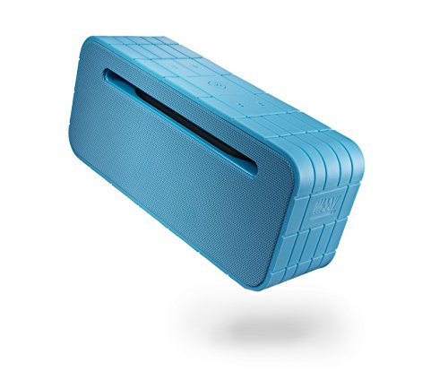 MSSV KIK Portable Bluetooth Wireless Speaker with Built in Powerbank and Mic (Blue)