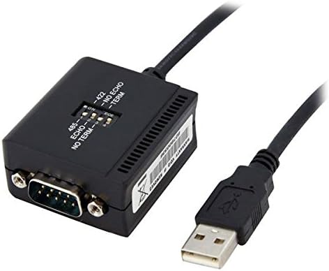 STARTECH Cable 1.8 m USB to serial RS42 port, Black/White