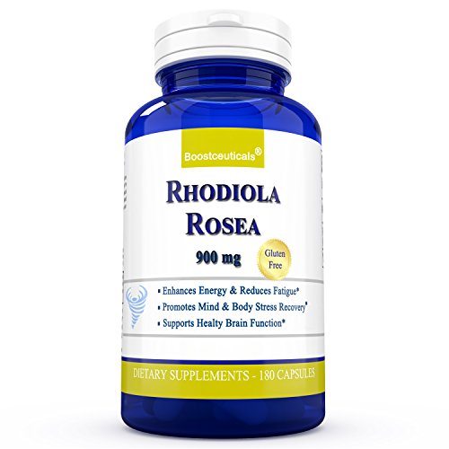 Rhodiola rosea supplement 900mg 180 capsules rosavins e…