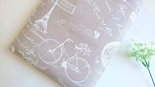 Laptop Sleeve Case for MacBook Air/Pro / Retina Display Surface Chromebook or Custom Size - Paris Bicycle - Thumbnail 3