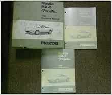 1990 Mazda MX5 MX-5 MIATA Service Repair Shop Manual SET FACTORY OEM