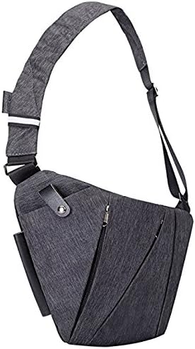 Tuvana Sling Bag Shoulder Chest Crossbody Bag Lightweight Casual Outdoor Sport Travel Hiking Daypack Multipurpose Anti Theft Cross Body Backpack Up to 7.9 Inch Tablet for Men Women
