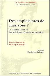 Des  emplois près de chez vous ?