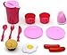 Little Treasures Mini Dinnerware Pretend Food Toy Play Set