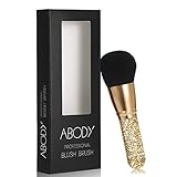 Abody Golden Kabuki Brush,Powder Blush Makeup Brush Create Endless Looks