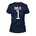 FreshRags Hope Solo 1 US Women's Soccer Fan JR Fit Ladies sided T-Shirt