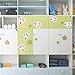 Easter Stickers for Kids Easter Bunny Paw Print Floor Decals Stickers for Easter Party Decoration Easter Egg Hunt
