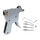 Autoparts Manual Lock Repair Tool Kit Lock Opener + Tension Wrench + Blades