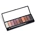 Eyeshadow Palette, 7 Matte & 3 Shimmer Shades, Highly-Pigmented Warm and Neutral Colors, Professional Makeup Palette with Double-Ended Blending Brush by LILYOBEAUTY (Warm Nude#3)