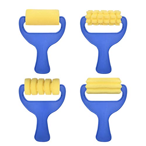 Ktyssp Kids Art & Craft 31pcs Sponge Painting Brushes Kids Painting for Toddlers - Thumbnail 6
