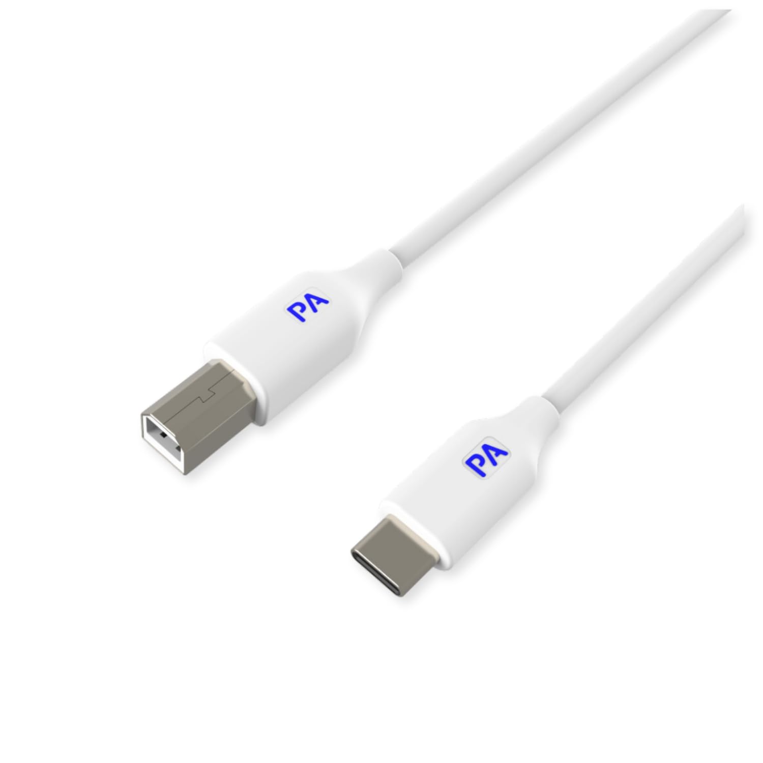 PAINTAUDIO USB B to USB C Printer Cable, Type B to Type C Printer Cord for MacBook Pro and Air, MIDI Cable for Interface, Keyboards and Amps to iPad, 3.3 Feet