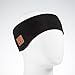 Tenergy Wireless Bluetooth 4.1 Hands-Free Exercise Headband with Stereo Speakers and Microphone for Calls (Black)