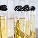 Plastic Champagne Flutes For Parties - 9 oz (Set of 15) - Disposable Stemless Champagne Glasses For A Mimosa Bar And Wedding Toasting. Unbreakable Stemware Cups Clear Like Glass For Cocktail, Wine