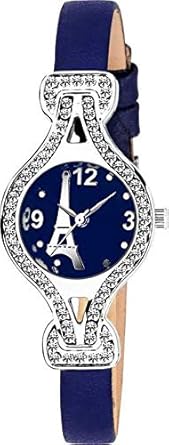 Analog Blue Dial Women Wrist Watch