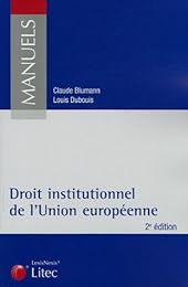 Droit institutionnel de l'Union européenne