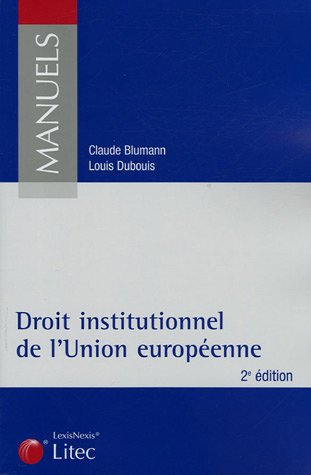 Droit institutionnel de l'Union européenne