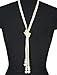 Emust Women's Art Deco Gatsby Inspired Flapper Pearl Beads Necklace