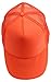DALIX Blank Hat Summer Mesh Cap in Orange Trucker Hat