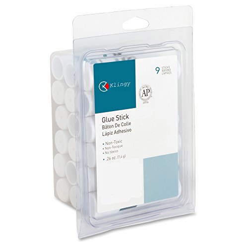 Glue Sticks, All Purpose Washable mini stick glue - .26-oz sticks - Non-Toxic - Great for Arts & Crafts, Office, School Projects And More - 9-Pack - Thumbnail 2