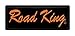Harley-Davidson Road King Emblem, Small Size Patch, Black & Orange EMB065063
