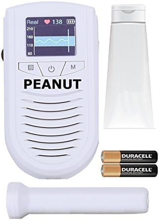 PeanutFamily Baby HeartBeat Monitor with large Color LCD display