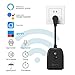 iClever Outdoor Smart Plug IC-BS06 Wi-Fi Smart Switch, Wireless Remote Control Garden/Patio Lights, Timer Outlet, Works with Alexa/Google Assistant, Only Support 2.4GHz Wi-Fi [CNET/Wirecutter's Pick]