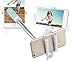 NEW Foldable Super Mini Wired Selfie Stick Handheld Extendable Monopod -Built in Bluetooth Shutter Non-slip Handle Compatible with iphone 4s, 5s, 6, 6 Plus, Samsung Galaxy S3, S4, S5, S6, Note 2, 3, 4, 5, Nexus 5, 6, HTC One Colors May Vary