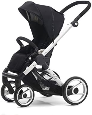 Mutsy Evo Stroller with Silver Frame, Black