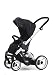 Mutsy Evo Stroller with Silver Frame, Black
