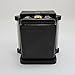 Antigravity Batteries Billet ALUMINUM Battery Tray Small Case 12 Cell (AG1201 AG1202) - Chopper Bobber Cafe Racer Motorcycle - Textured Black Powder Coat