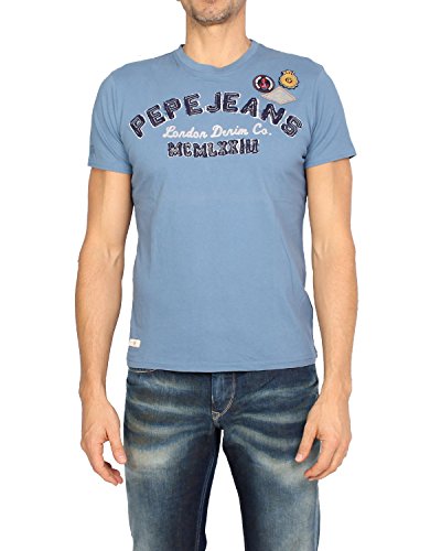 PEPE JEANS - Men's T-shirts YEAR - blue, M