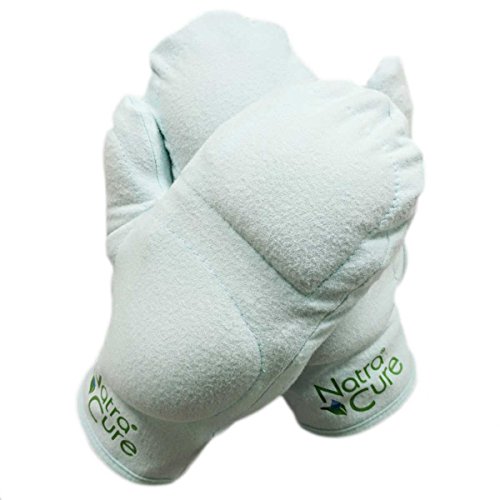 NatraCure Arthritis Warming Mittens (Without Gel) - Reusable, Microwaveable Flaxseed Raynauds or Joint Pain Hand Warmer Gloves, for Pain Relief, Stiff Joints, Inflammation) - 466-CAT - Thumbnail 5