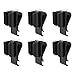 Bluecell 6pcs Black Color Golf Bag Clip on Putter Holder Golf Putter Clip