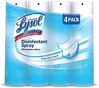 Lysol Disinfectant Spray 4pk (Choose Your Scent)
