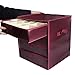 Vencer Red Drawer Christmas 64 Ornament Storage,VHO-012