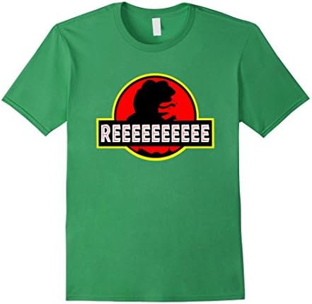 Men's Jurassic PEPE - kekistan - freekekistan - kek - MEME T-shirt Small Grass