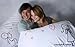 BoldLoft from My Heart to Yours Couples Pillowcases - Romantic Couple Gift for Him and Her, Valentines Day, Cotton Anniversary, Engagement, Birthday Present for Girlfriend or Wife