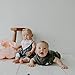 Parker Baby Bandana Drool Bibs - 4 Pack Gray Baby Bibs for Boys, Girls, Unisex - 