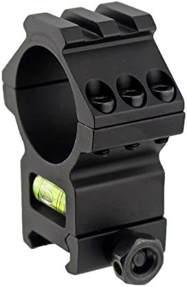 30/25.4mm Riflescope Mount with Bubble Level for 20mm Weaver Rail