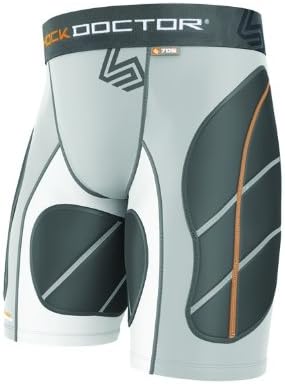 Shock Doctor Men's Ultra Padded Catchers Sliding Shorts