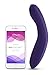 We-Vibe Rave G-spot Stimulator for Women - Vibrating Sex Toy - Curved Vibrator for Adults with 10 Vibration Modes, App Controlled Stimulation - Purple
