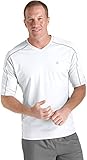 Coolibar UPF 50+ Men's Short Sleeve Cool Fitness Shirt - Sun Protective