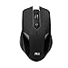 Rii RK200 Wireless Keyboard and Mouse Combo 2.4GHz Ultra Slim Full Size Compact Keyboard Mouse for Windows, Laptop, Notebook, PC, Desktop, Computer - Black