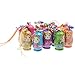 STOBOK Matryoshka Russian Dolls Key Chains Nesting Doll Key Rings for Handbag Mobile Phone Backpack,Pack of 12